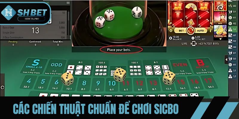 Các chiến thuật chuẩn để chơi Sicbo hiệu quả